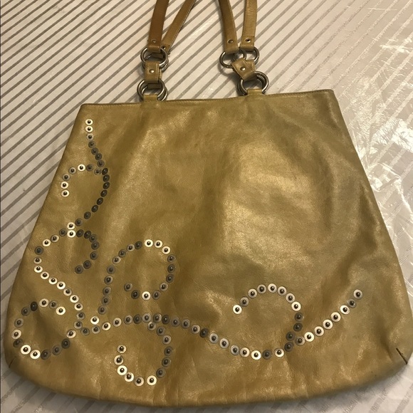 Italian designer leather bag made by Berge - Picture 8 of 9